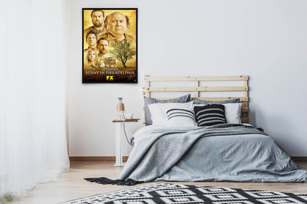 It's Always Sunny in Philadelphia Signed Poster with COA