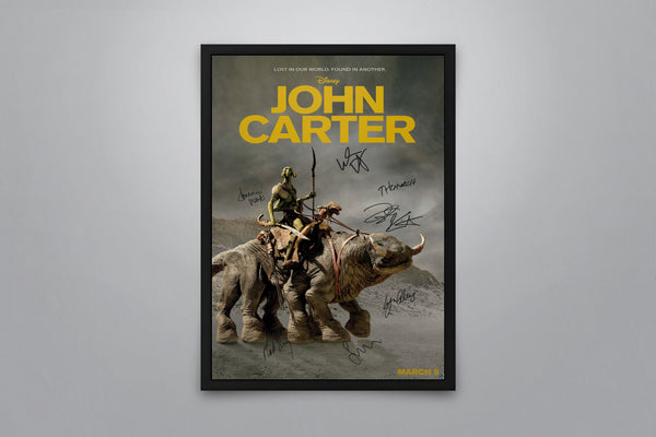 John Carter - Signed Poster + COA