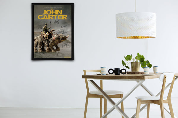 John Carter - Signed Poster + COA