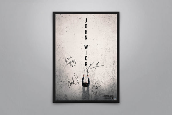 John Wick: Chapter 2 Signed Poster with COA