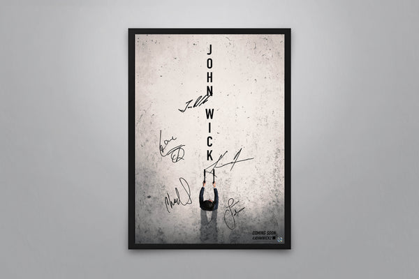 John Wick: Chapter 2 Signed Poster with COA