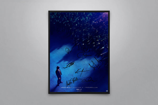 John Wick: Chapter 3 Parabellum Signed Poster with COA