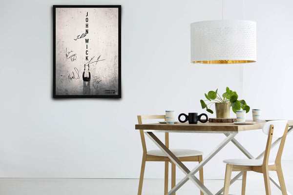 John Wick: Chapter 2 Signed Poster with COA