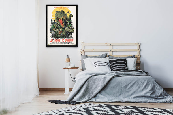 Jurassic Park Signed Poster with COA