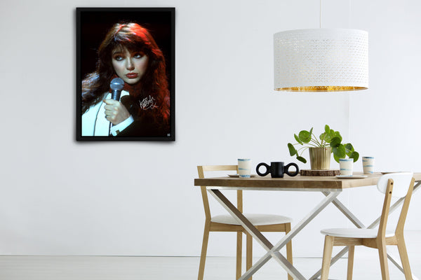 Kate Bush Signed Poster with COA