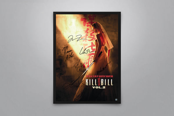 Kill Bill: Vol. 2 Signed Poster with COA