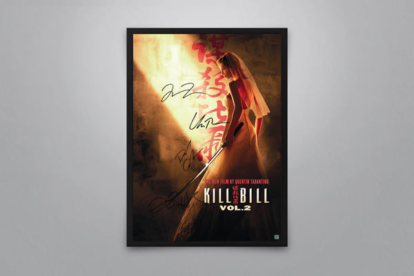 Kill Bill: Vol. 2 Signed Poster with COA