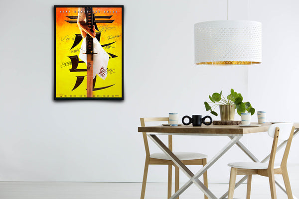 Kill Bill Signed Poster with COA
