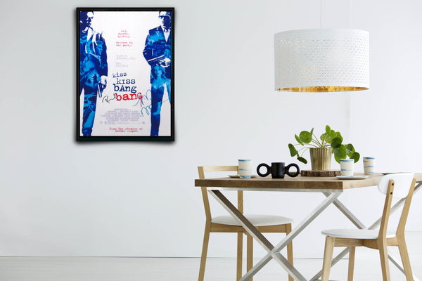 Kiss Kiss Bang Bang Signed Poster with COA