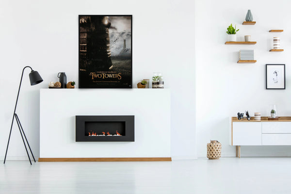 The Lord of the Rings: The Two Towers Signed Poster with COA
