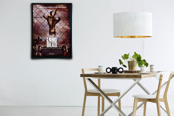 Land of the Dead Signed Poster with COA