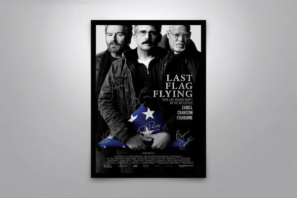 Last Flag Flying Signed Poster with COA