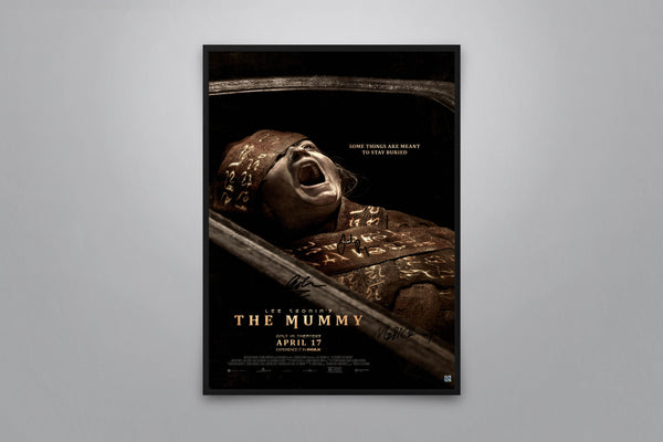 Lee Cronin's The Mummy Signed Poster with COA