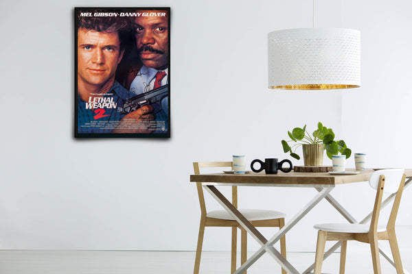 Lethal Weapon 2 Signed Poster with COA