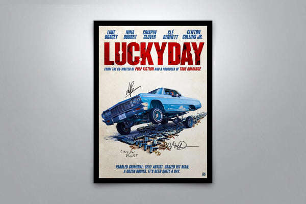 Lucky Day Signed Poster with COA