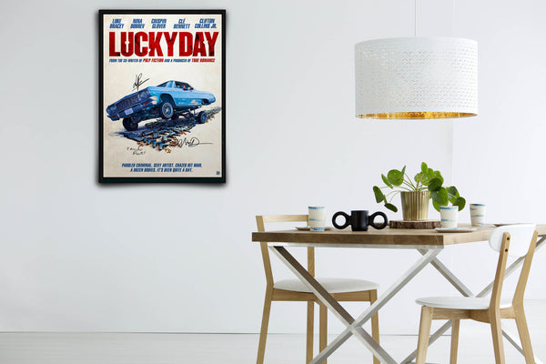 Lucky Day Signed Poster with COA
