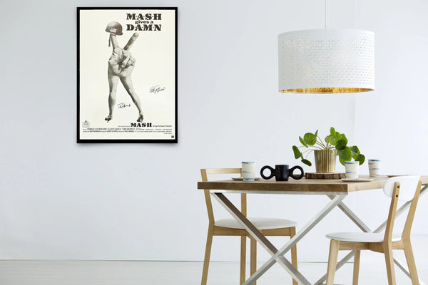 M*A*S*H Signed Poster with COA