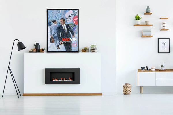 Mad Men Signed Poster with COA