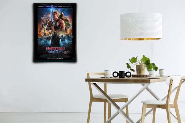 Masters of the Universe Signed Poster with COA
