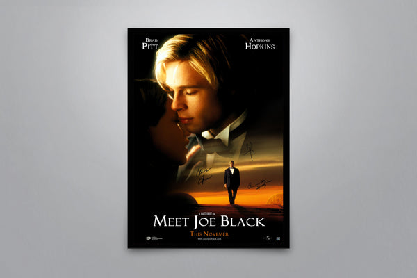 Meet Joe Black - Signed Poster + COA