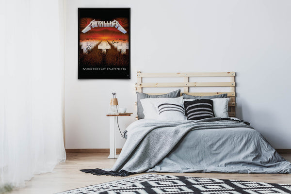 Metallica Signed Poster with COA