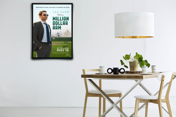 Million Dollar Arm Signed Poster with COA