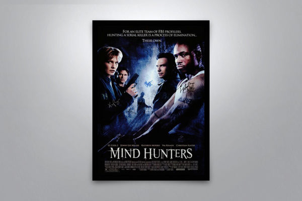 Mindhunters Signed Poster with COA
