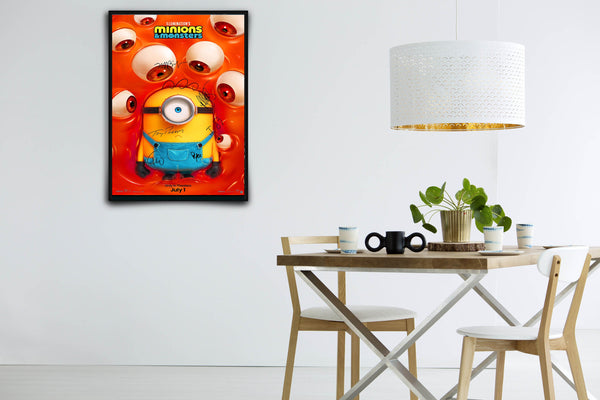 Minions & Monsters Signed Poster with COA