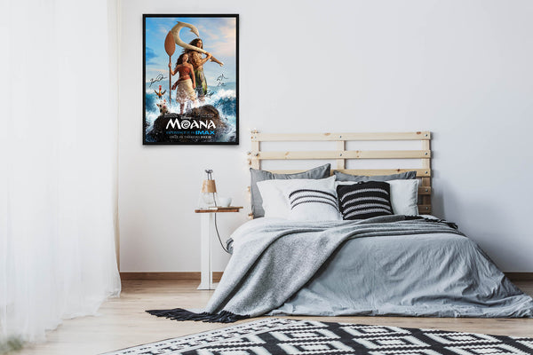 Moana (2026) Signed Poster with COA