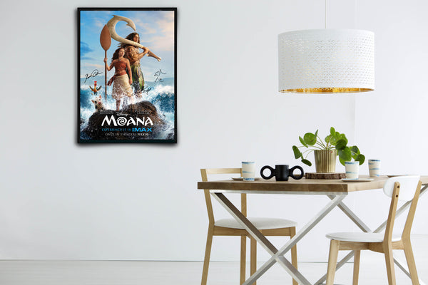 Moana (2026) Signed Poster with COA