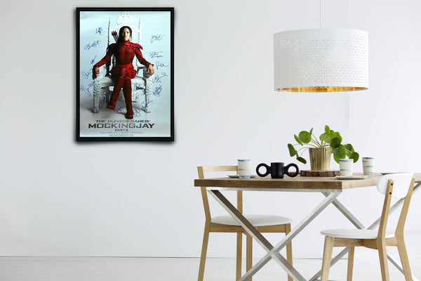 The Hunger Games: Mockingjay Part II  Signed Poster with COA