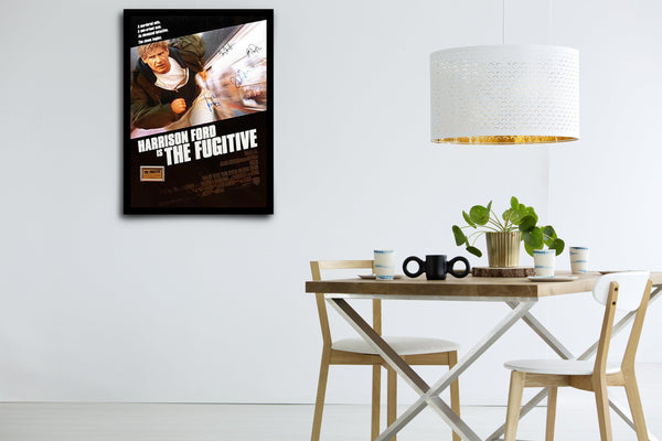 The Fugitive Signed Poster with COA