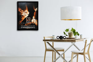 Batman Begins Signed Poster with COA
