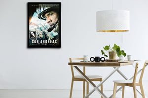 San Andreas Signed Poster with COA