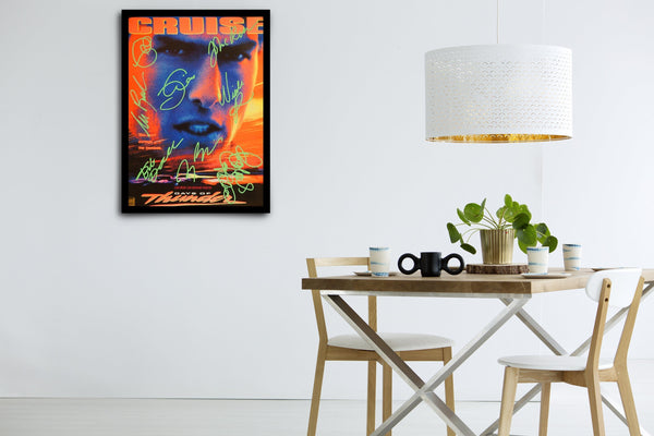 Days of Thunder Signed Poster with COA