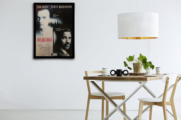 Philadelphia Signed Poster with COA