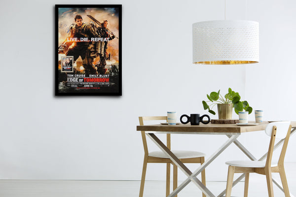 Edge of Tomorrow Signed Poster with COA