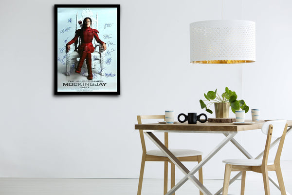 The Hunger Games: Mockingjay Part II - Rogue Nation  Signed Poster with COA