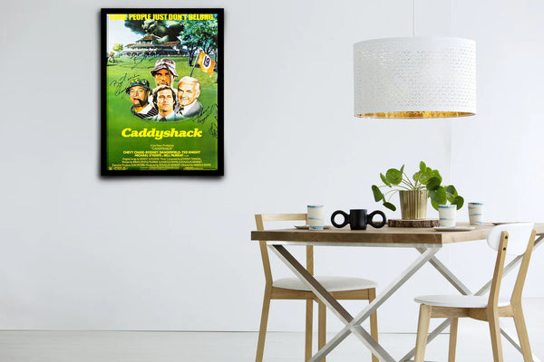Caddyshack Signed Poster with COA
