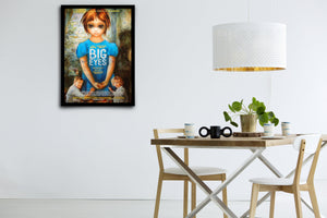 Big Eyes Signed Poster with COA