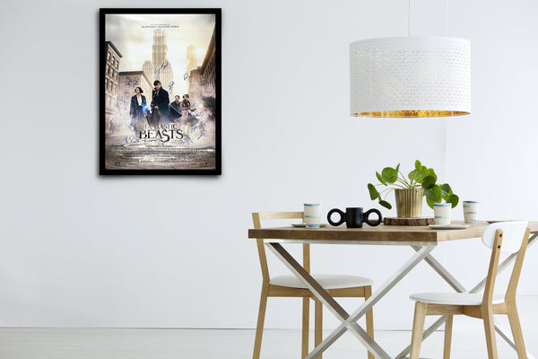 Fantastic Beasts and Where to Find Them Signed Poster with COA