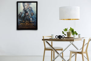 Pirates of the Caribbean Dead Men Tell No Tales Signed Poster with COA