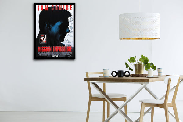 Mission: Impossible Signed Poster with COA