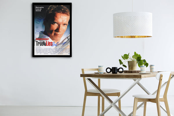 TRUE LIES - Signed Poster + COA