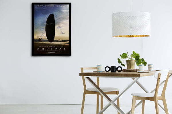 Arrival Signed Poster with COA