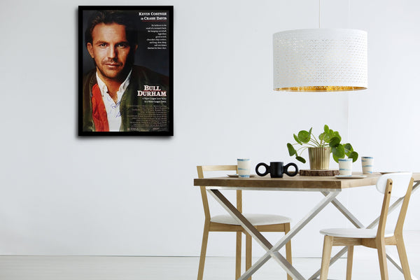Bull Durham Signed Poster with COA