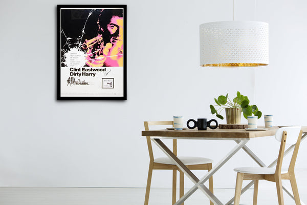Dirty Harry Signed Poster with COA