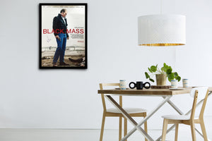 Black Mass Signed Poster with COA