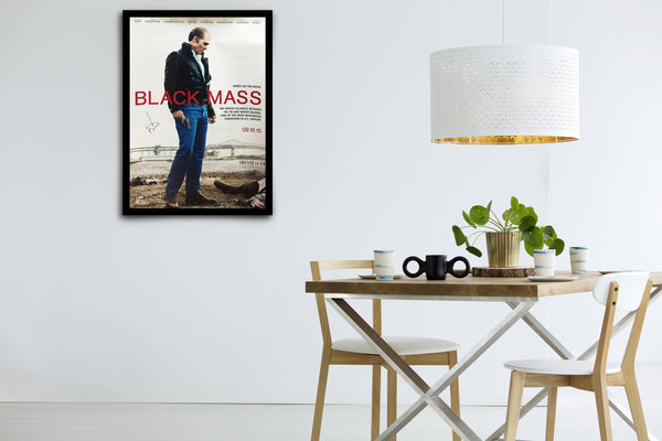 BLACK MASS - Signed Poster + COA