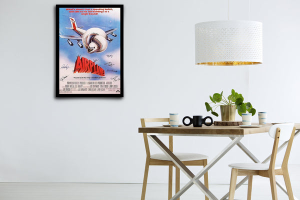 Airplane! Signed Poster with COA